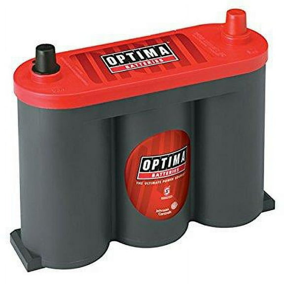 OPTIMA High Performance 6V REDTOP Sealed AGM Starting Battery, 800 CCA, SAE Terminal