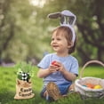 thumbnail image 3 of Easter Toy Carrot Spring Farmhouse Soft Fabric Stuffed Animal Desktop Table Centerpiece Layered Tray Decoration, 3 of 3