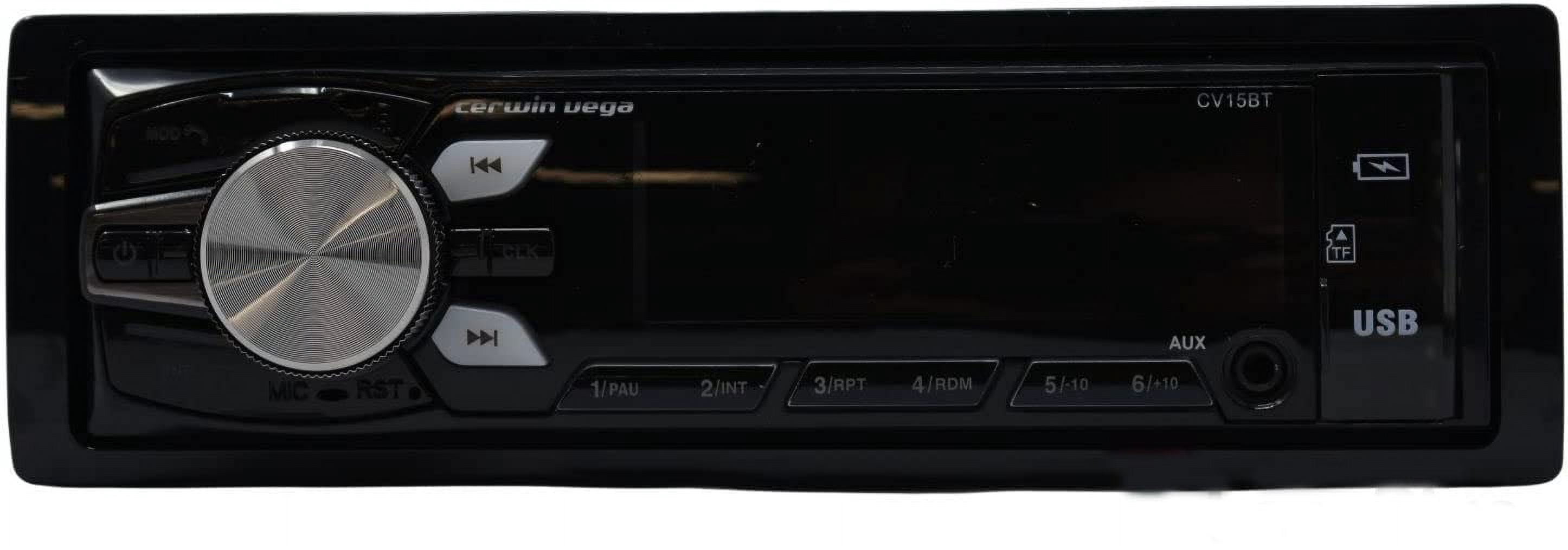 Single Din Multimedia Receiver AM/FM with Bluetooth - CV15BT