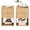 1-wood-2pcs, variant on Mid Century Nightstand Set of 2, Fluted Bedside Tables with Storage, Small Vintage End Tables for Bedroom, Walnut