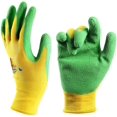 thumbnail image 5 of 4 pares de guantes de jardinería para adultos, guantes de jardinería de látex, talla XL, 22,5 cm ER, 5 of 5