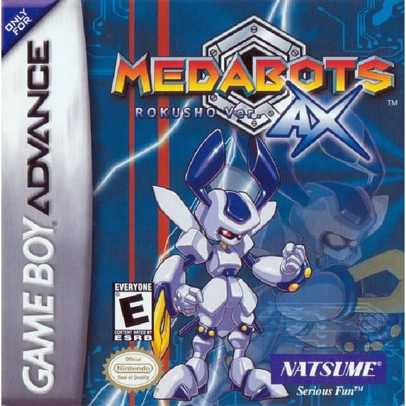 Restored Medabots AX: Rokusho Ver. (Nintendo GameBoy Advance, 2002) Fighting Game (Refurbished)