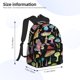 thumbnail image 2 of Fotbe Bright Mushrooms Mochila Ligera Casual para Laptop para Hombres y Mujeres, Mochila Impermeable de Uso Diario, Mochila para Universidad, 2 of 6