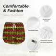 thumbnail image 4 of Bixox Women's Classic Color Music pattern 2 in 1 Running Shorts - Lightweight Athletic Workout Gym Yoga Shorts Liner with Pockets - Small, 4 of 5