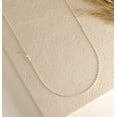 thumbnail image 5 of Dainty Silver Cross Necklace for Women - Perfect Gift for Vocations, Birthdays, Mother's Day - Tiny Sideways Cross Design - Jewelry, 5 of 6