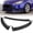 Matt Black, variant on Stay Tuned Performance Front Bumper Spoiler Lip For 2012-2014 Ford Focus ST MK3 GT-Style Matt Black