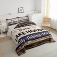 thumbnail image 3 of Feelyou Lake House Teens Bedding Comforter Set, Jungle Adventure Twin Comforter Sets, Rustic Hunting and Fishing Reversible Bedding Set, Super Cozy Room Decor, 2-Piece, 3 of 8