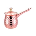 thumbnail image 1 of Becaristey Turkish Pot Stainless Pot Ear Stainless Cups And Mugs Cup Turkish Coffee Cups Set Of 6 Set Pink Gold 600ml, 1 of 6
