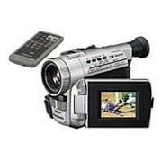 Panasonic Palmcorder PV-DV101 - Camcorder - 680 KP - 20x optical zoom - VHS-C - gray