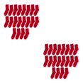 thumbnail image 3 of Wweixi 10pcs/set Elastic Fit For All Feet Shape Extra Thick Socks For Breathability Extra Polyester Exquisite Craft Red 2Set, 3 of 6