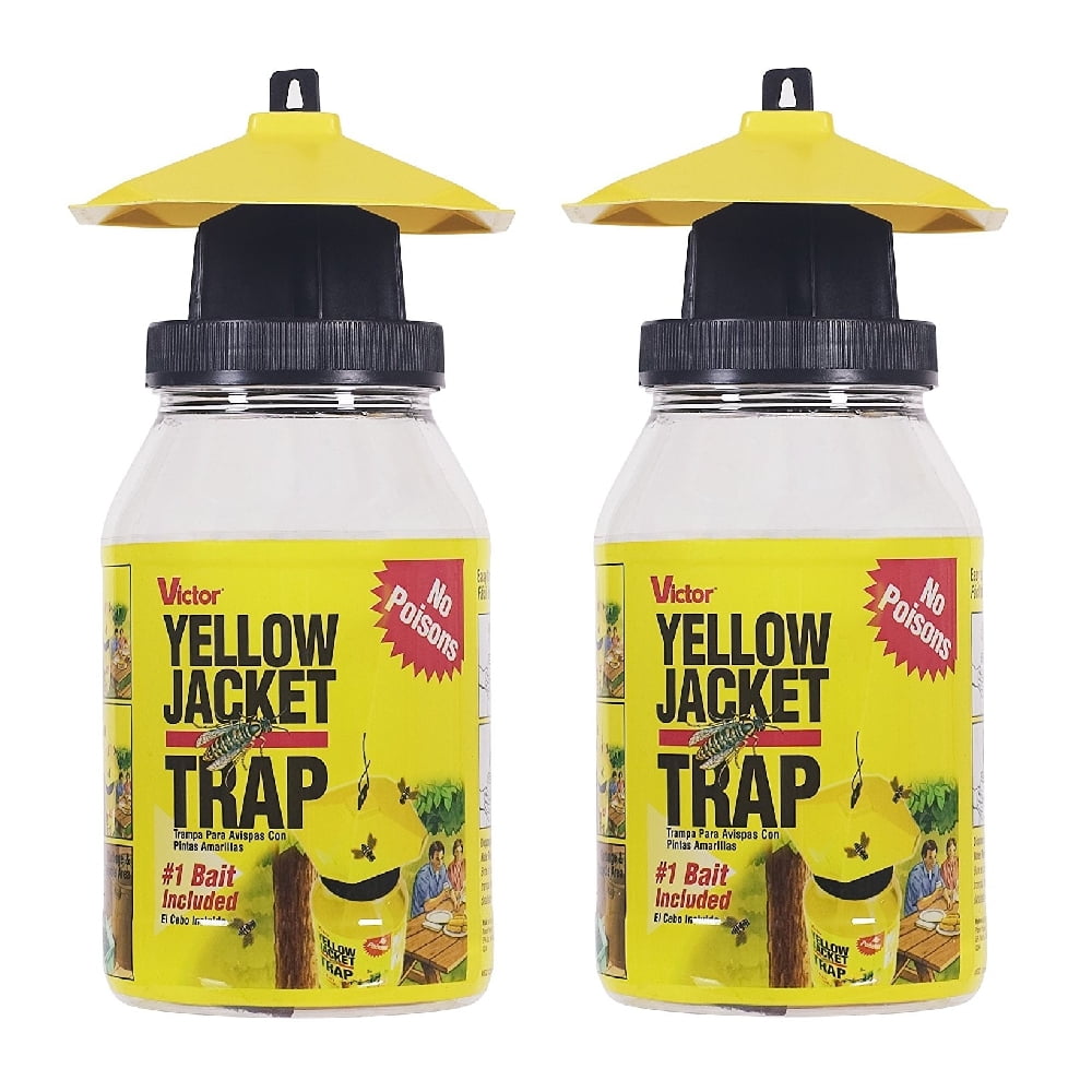 Victor Yellow Jacket Trap Flying Insect Bait, 2 Pack