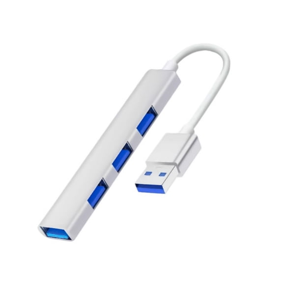 Aluminum USB C Splitter 4 in 1 USB C/USB Adapter Docking Station with 3xUSB2.0 1xUSB3.0 1 Adapter Laptops Dock for Laptop