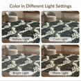 thumbnail image 7 of ODIKA 9'x12' Washable Area Rug Halloween Mystical Sage Mushroom Curling Vine Artifact Witchy for Master Suite, California King, Under Bed, Non-Shedding, Easy Care, 7 of 7