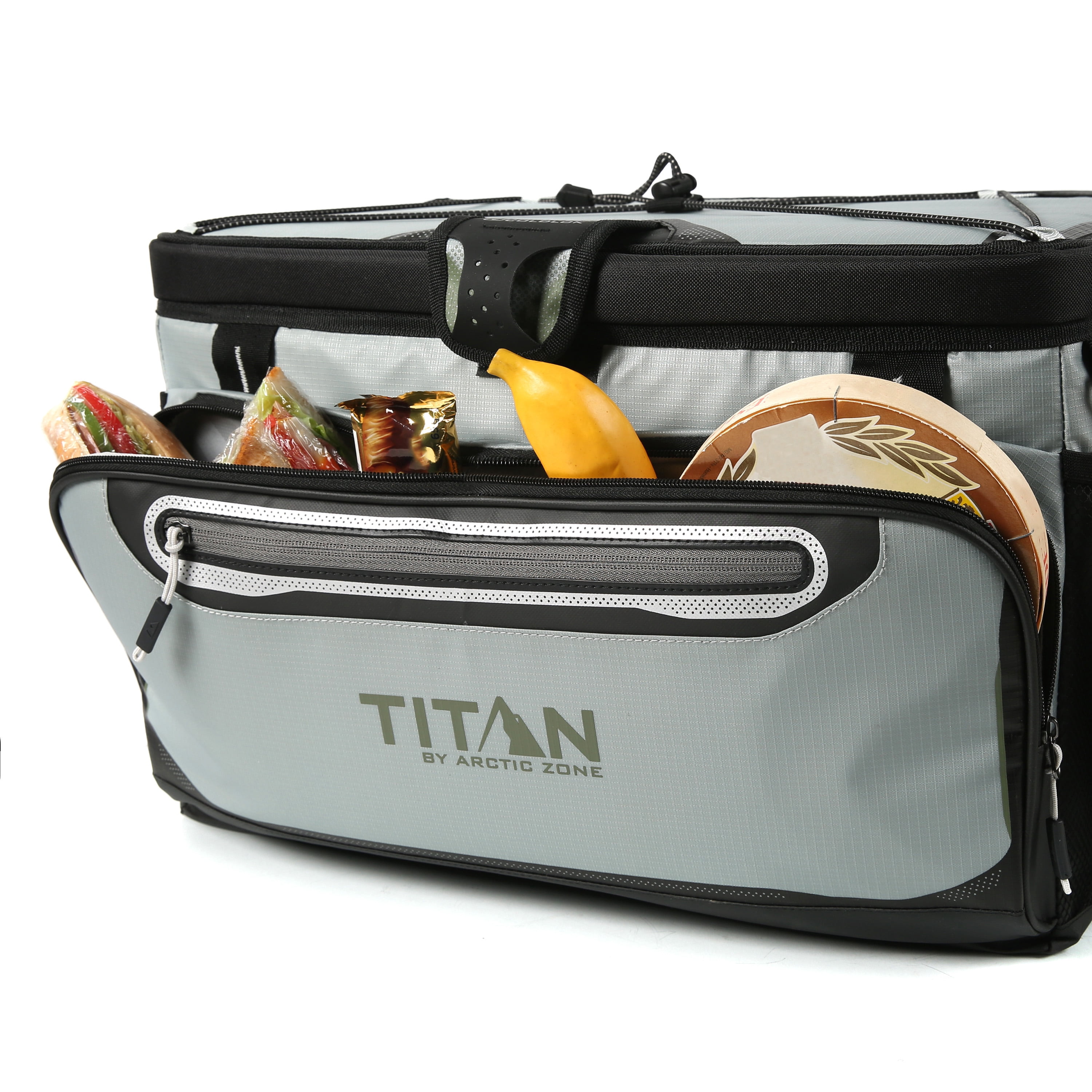 Titan by Arctic Zone 48 Can, 32 Quart Zipperless Soft Cooler, Seagrass