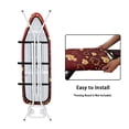 thumbnail image 4 of HELLHERO Ironing Board Covers with Elastic Edge and Hook Loop Ironing Board Protector Cover Elastic Edge for Table Top Easter, 4 of 5