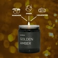 thumbnail image 2 of Everlume Golden Amber 8 oz Soy Wax Candle, 2 of 4