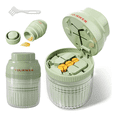 thumbnail image 1 of 4 En 1 Cortador De Tabletas Portátil Puede Moler Pastillas Xtellar verde, 1 of 3