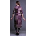 thumbnail image 4 of Bimba Kurta Longue Droite pour Femmes Coupe Régulière Tunique Kurti Décontractée Grande, 4 of 6