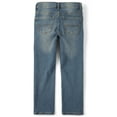 thumbnail image 2 of The Children's Place Boys Stretch Straight Fit Jeans, Sizes 4-18, 2 of 4
