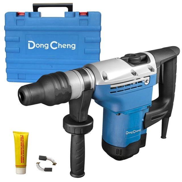 Martillo Perforador Sds Max Industrial 1100w. DongCheng azul Estándar