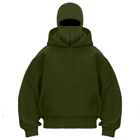 Quealent Cat Pouch Hoodie For Women Kangaroo Pocket Dog Pouch Sweatshirts Pet Carrier Animal Holder Long Sleeve Pullover Tops Amry Green for Size S