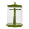 thumbnail image 3 of Vitrina transparente para muñecas, giratoria, a prueba de polvo, elegante, portátil, de , versátil. verde, 3 of 9