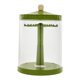 thumbnail image 3 of Vitrina transparente para muñecas, organizador a prueba de polvo, soporte portátil giratorio de 360 ​​grados para figuras de peluche y miniaturas. verde, 3 of 8