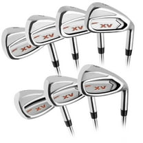 Acer XV Golf Iron Set for Men, Right Handed, Stiff Flex, Steel-Shafted (#5-GW)