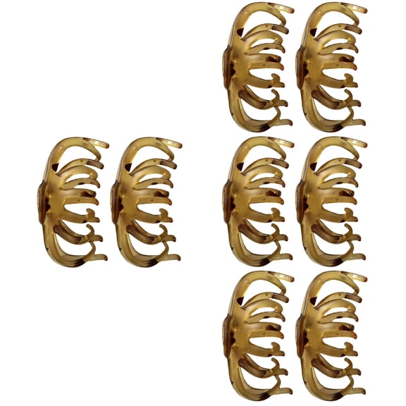 Set of 4 Giant Claw Clips for Thick Hair Ponytail Hairpin Women's