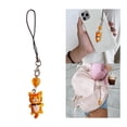 thumbnail image 2 of UNTERING Cat Pendant Phone Chain Strap Heart Charm Keychain Phone Lanyard Resin Keyring Bag Backpack Ornament Party Jewelry, 2 of 7