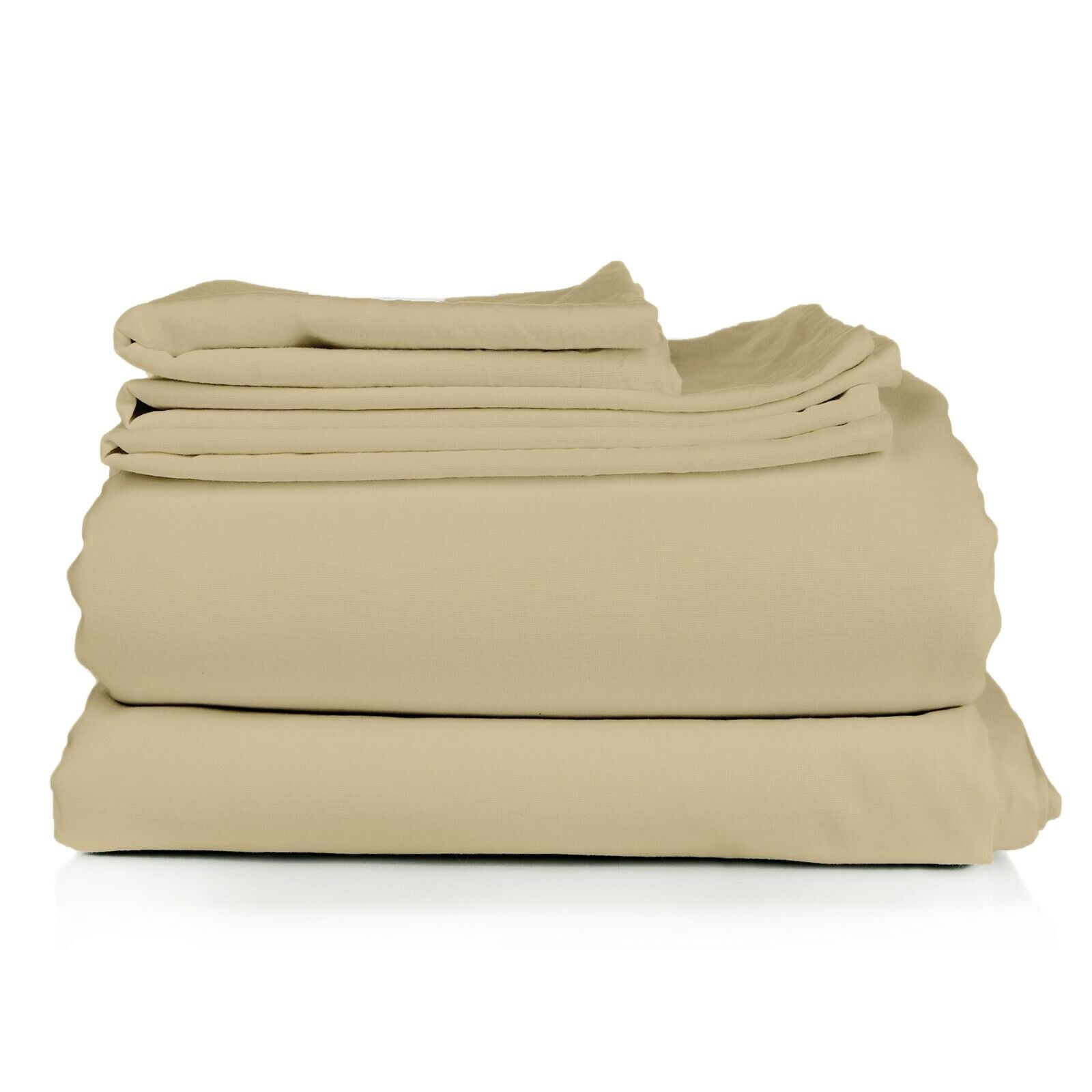 HIGH THREAD COUNT 1800 EGYPTIAN COTTON & BAMBOO SATIN SOFT SHEET DEEP POCKETS