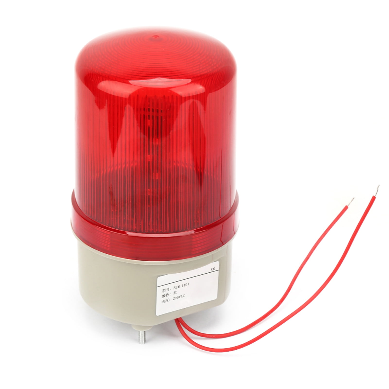 Signal Light, 220VAC Warning Light, Red Low Power