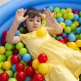 thumbnail image 4 of 20 unidades de pelotas para niños de 5,5 cm, pelotas de plástico blando y colorido para jugar en la piscina, 4 of 8