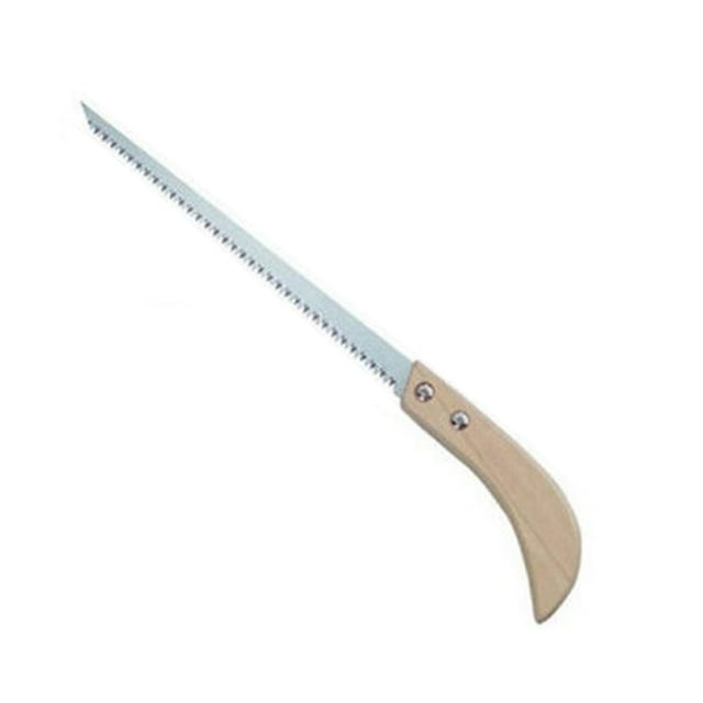 RKSTN Petite Scie à Queue Métallique Extérieure Portable Scie à Main Mini Scie à Menuiserie Scie Murale de Jardin, Poignée en Plastique, Petite Scie à Queue Métallique à Dents Fines