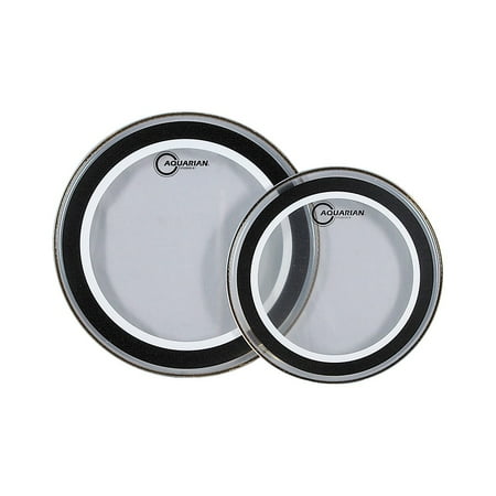 Clear Mylar Batter Drum Head - Aquarian SX12 Studio-X Clear 12 Batter Drum Head