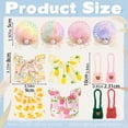 thumbnail image 2 of RUINIXCW 7 Inch Goose Outfits 4Sets Desk Duck Outfit Mini Porch Goose Outfit  for Desk Goose Figurine Spring Summer Desk Goose Clothes and Hat Set (No Goose), 2 of 7