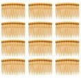 thumbnail image 1 of Miangastore Small Hair Clips for Fine Hair Plastic Hairpin Clip Coffee 50Pcs 2.8X1.9X0.5In, 1 of 8
