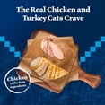thumbnail image 4 of Blue Buffalo Wilderness Wild Delights Grain Free Wet Cat Food, Chicken & Turkey, 3oz Can, 4 of 12