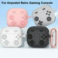 thumbnail image 4 of VIVIDCRAFT Dark Gray Suitable For Airpods4 Earphone Cover Silicone Creative New Apple 4th Generation Earphone Shell Airpods4 Protective Cover, 4 of 7