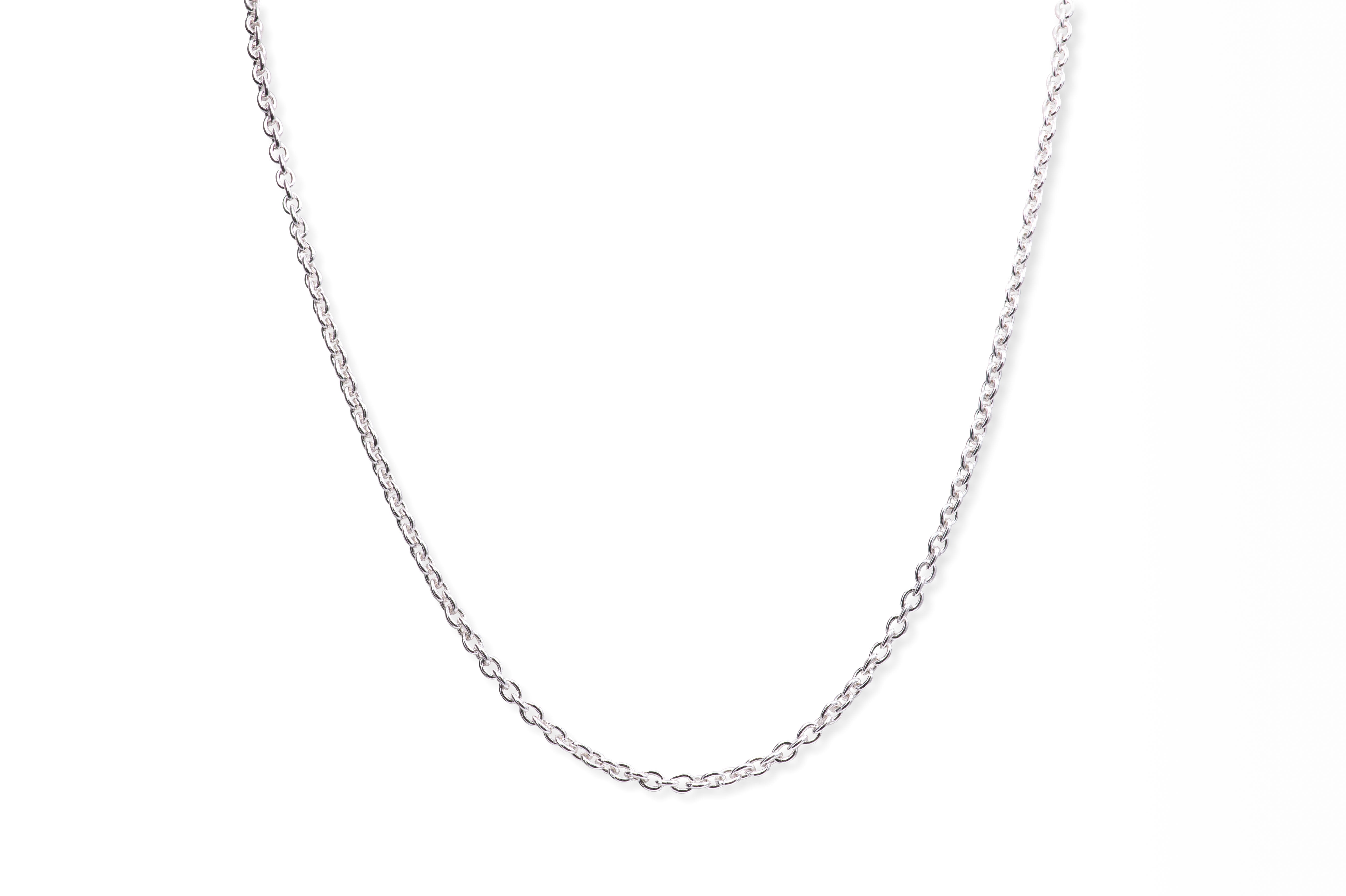 Quality Silver Plated Brilliant Necklace Chain 60cm Wholesale Bulk 5 pcs 