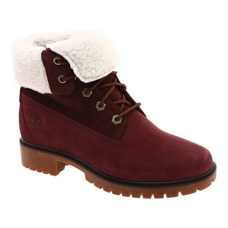 Timberland - Women's Timberland Jayne Teddy Fleece Fold Down Waterproof Boot - Walmart.com