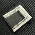 thumbnail image 4 of WAFJAMF Unisex Carbon Fiber Money Clip and Credit Card Holder, Matte Black, 39mm, 4 of 5
