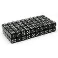 thumbnail image 2 of WE Games dés Noirs aux Coins Arrondis - Lot de 100, 2 of 6
