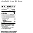 thumbnail image 2 of Byler's Relish House Mild Dilly Beans, 2-Pack 16 fl. oz. Jars, 2 of 2
