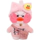 thumbnail image 5 of Pink Doll Clothes Cute Rabbit Sweater Uniform Fit 30cm Lalafanfan Yellow Duck Doll Children Toys Girl Gift Duck Doll Accessories, 5 of 5