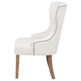 thumbnail image 5 of Baney Fabric Upholstered Dining Side Chair Beige and Brown, 5 of 13