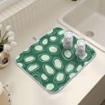 thumbnail image 7 of Ryvnso Irregular Circle Dish Drying Mat for Kitchen Countertop 16x18 Small Dish Pad Drainer Rack Dish Sink Mats, 7 of 7