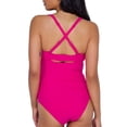 thumbnail image 2 of Tie Front Underwire One-Piece Swimsuit, 2 of 5