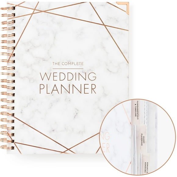 Planificador de bodas, libro y organizador para tu novia perfecta