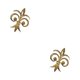 thumbnail image 2 of sweethay De accesorios para la cabeza, coronas, artesanía de Lolita, cuentas exquisitas, joyería, colgante decorativo para mujer, parte de Accesorios de disfraces Dorado B363, 2 of 6